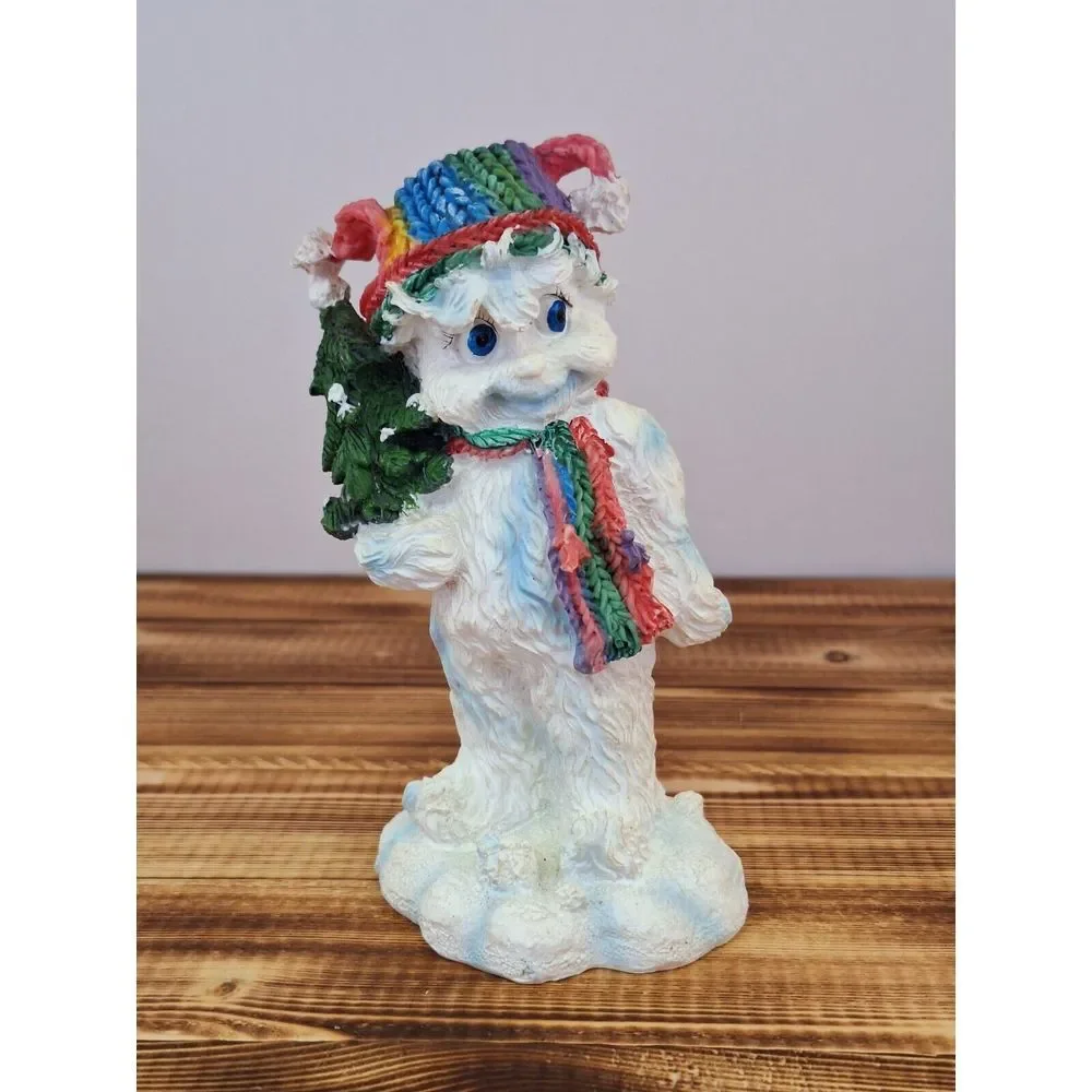 Andrea Mistretta‎ minifoot Figurine. RARE And So Colorful And Cute. Christmas...